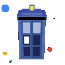 gif of TARDIS spinning